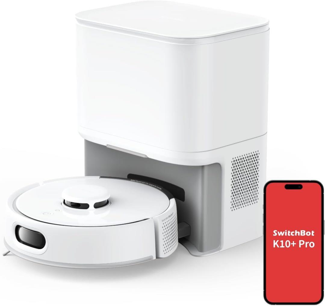 【新品・未開封】SwitchBot ロボット掃除機 K10+Pro