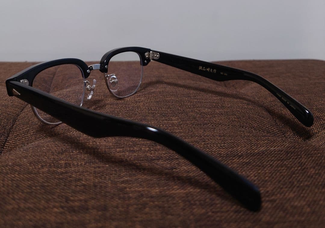 定価 : 32450円 『 銘品晴夫作 ME-300 』 福井県鯖江眼鏡