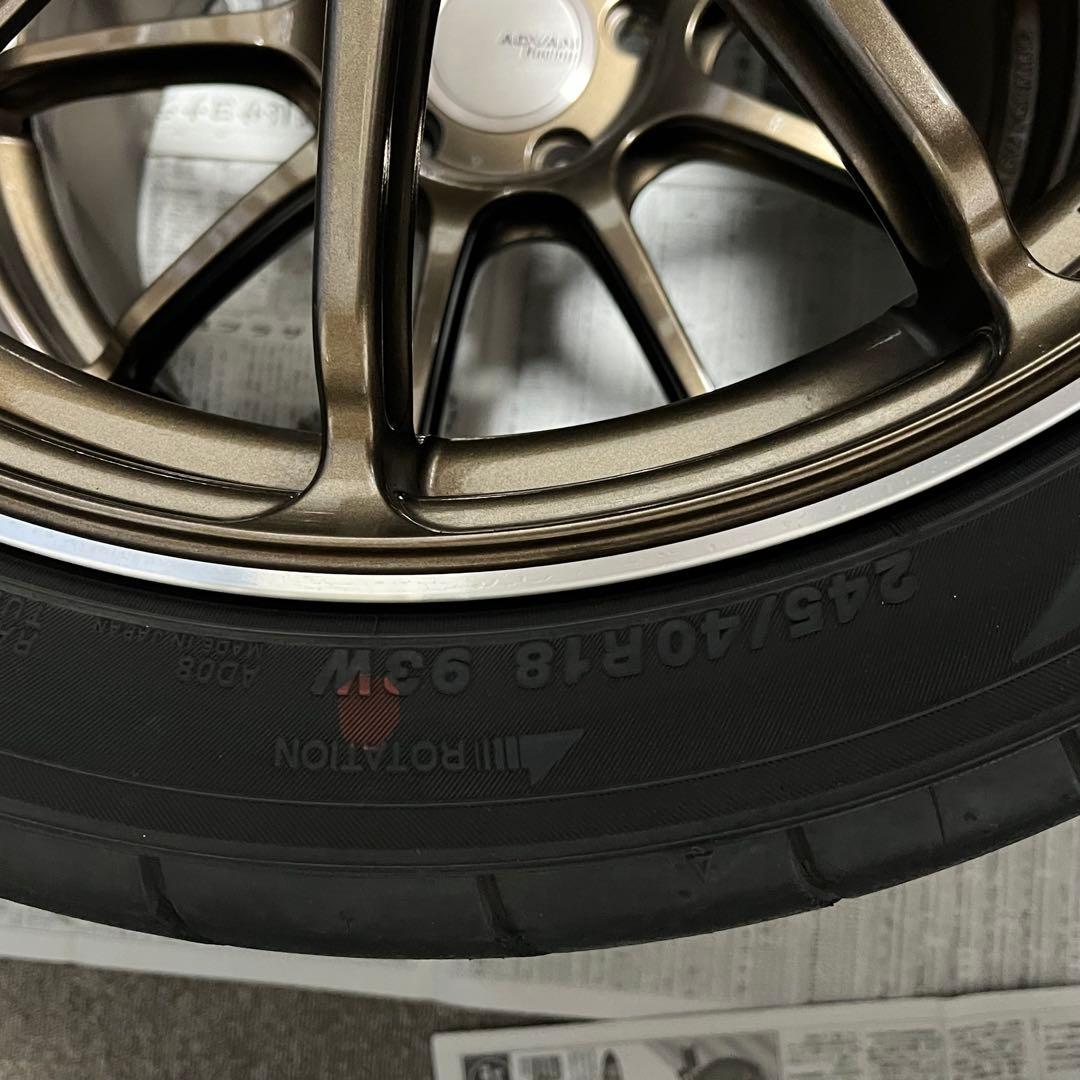 ヨコハマ アドバンレーシング RS3 タイヤホイール4本