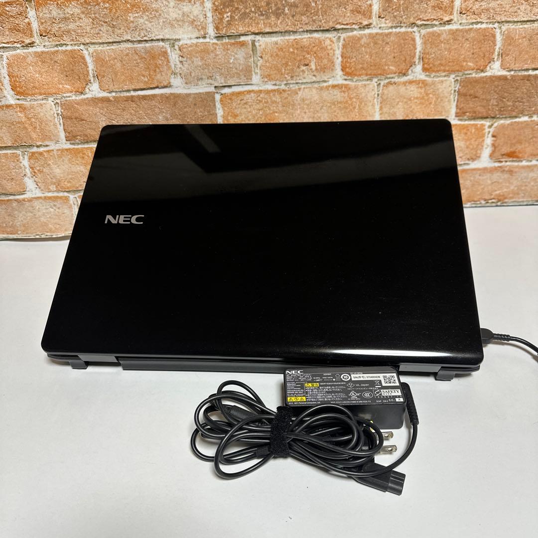 NECノートPC 高速起動SSD WebカメラWindows11 オフィス付き
