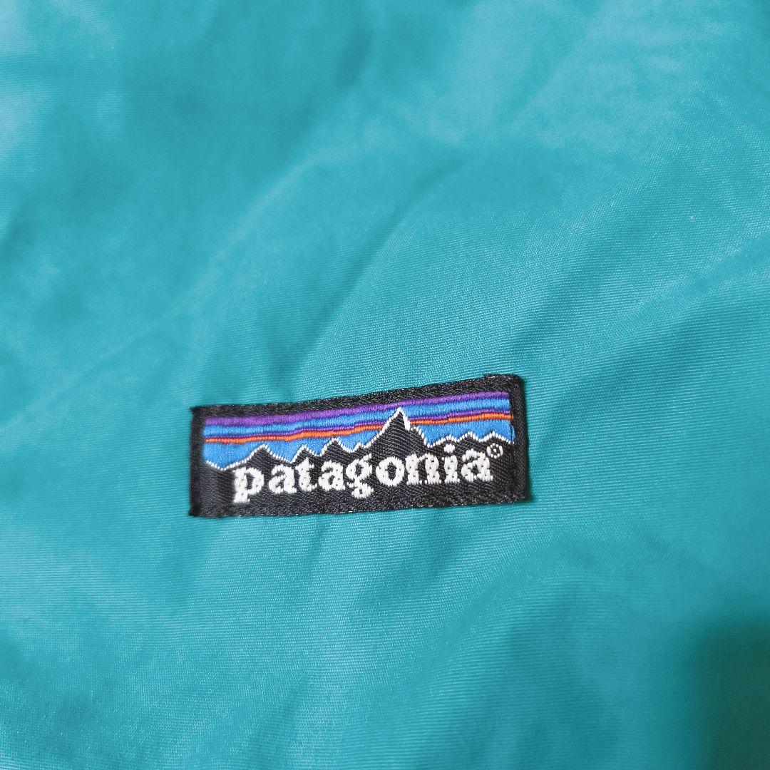雪なし パタゴニア キッズ14 シェルドシンチラ ターコイズ×パープル