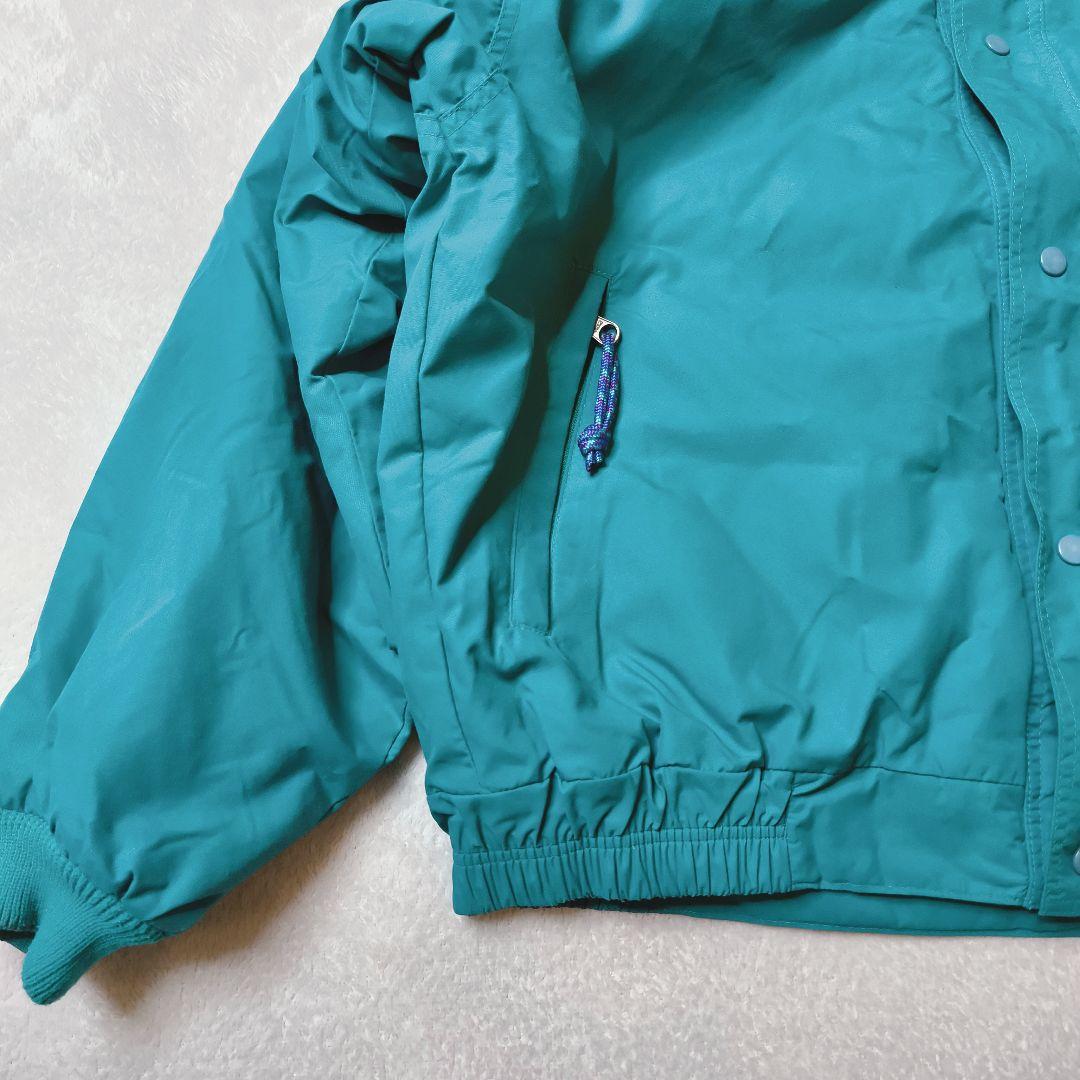 雪なし パタゴニア キッズ14 シェルドシンチラ ターコイズ×パープル