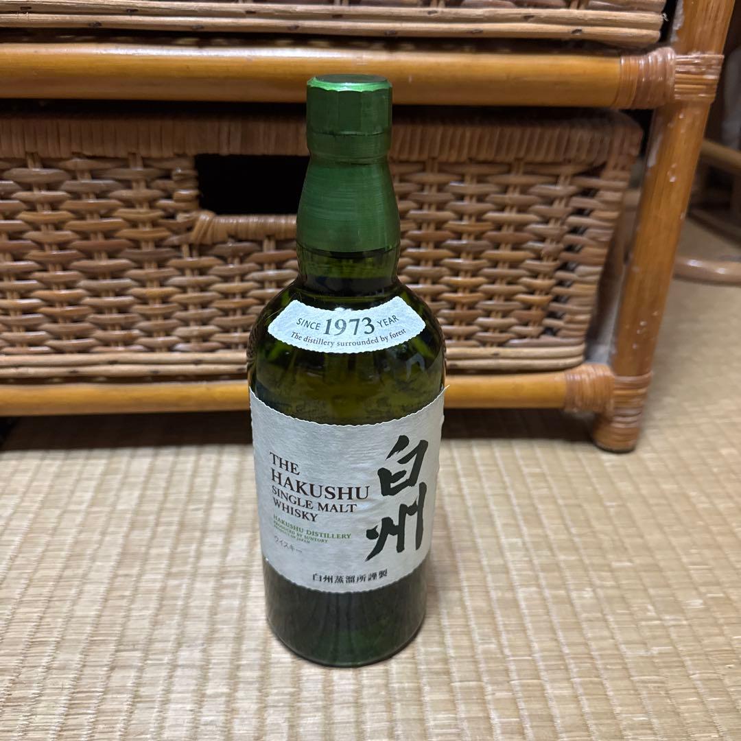 【新品・未開封】シングルモルトウイスキー 白州　SUNTORY 700ml