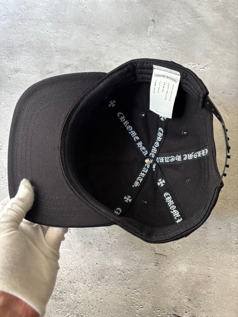 クロムハーツ 　デニムトラッカー 　CHプラスホースシュー　デニムキャップ　帽子