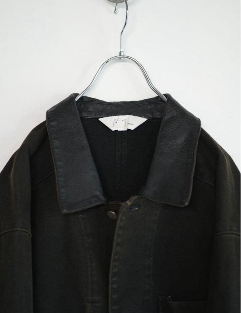 ANCELLM WISM 25AW DUCK COVERALL JACKET 黒