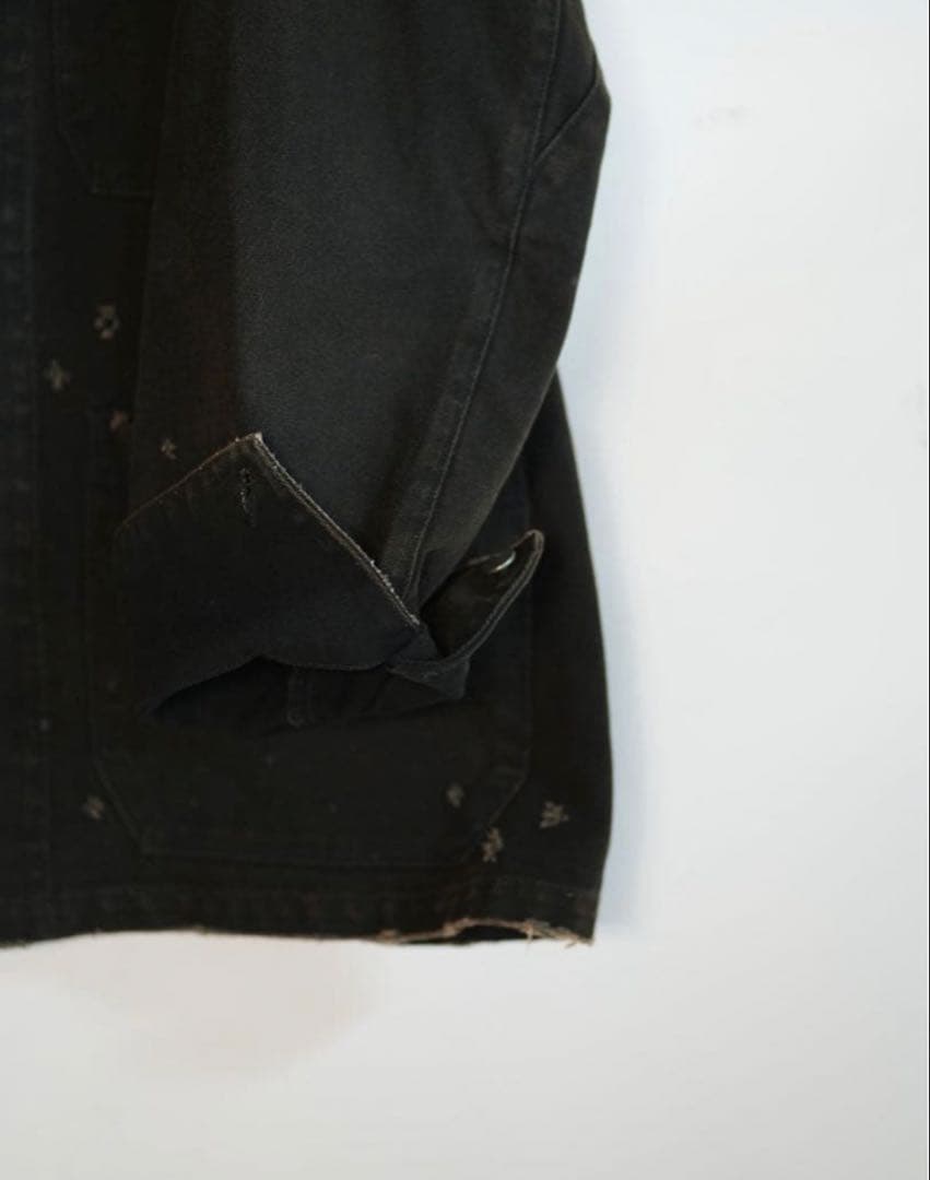 ANCELLM WISM 25AW DUCK COVERALL JACKET 黒