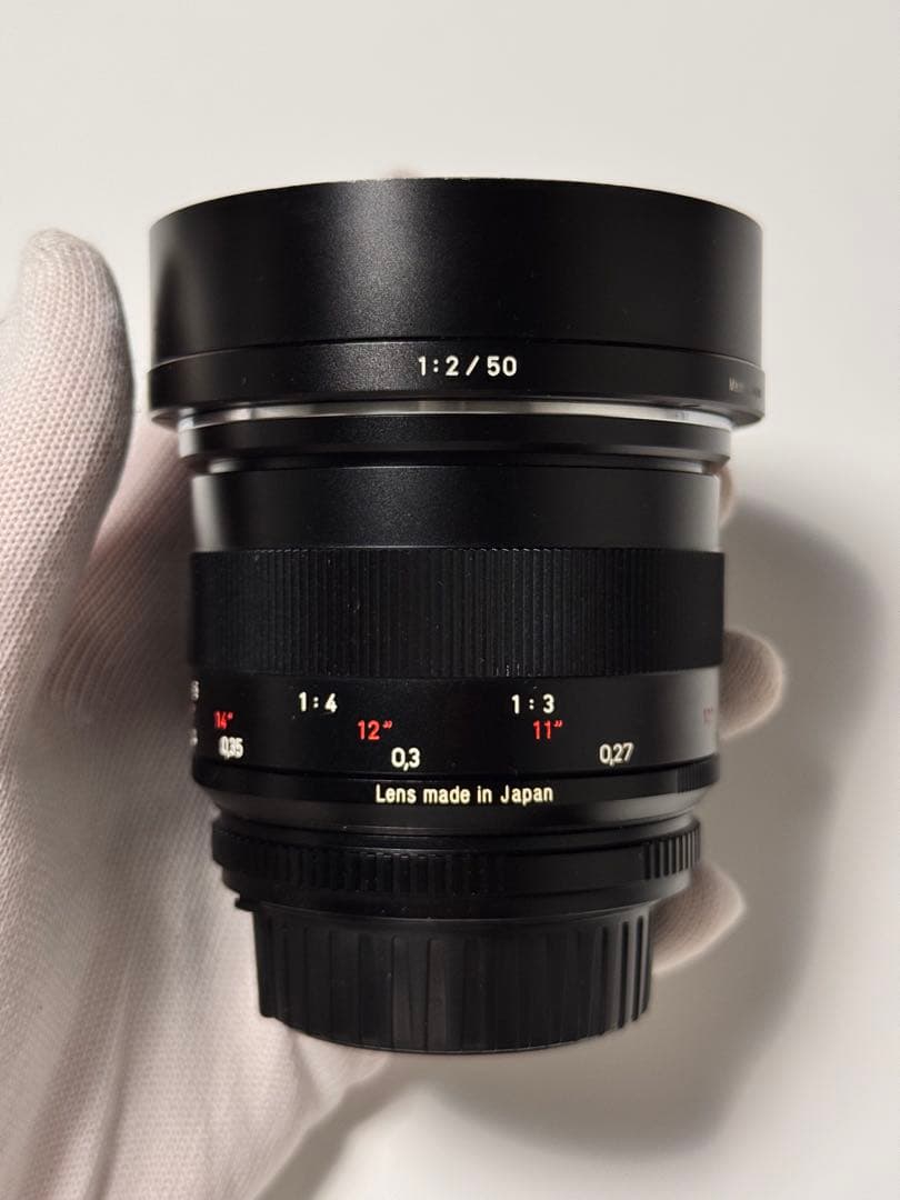 レンズ(単焦点) Carl Zeiss Makro-Planar T* 50mm f2 ZF