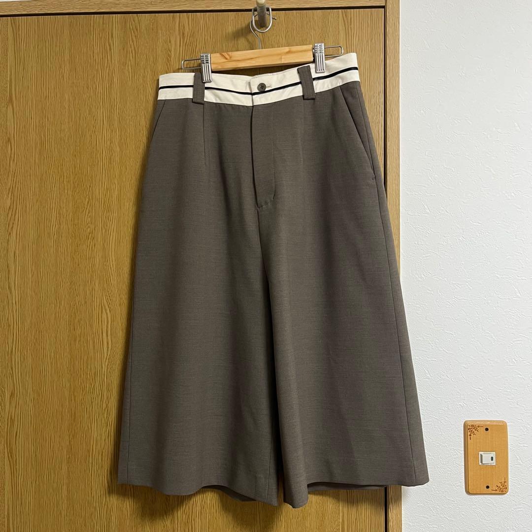 マーベルトハーフパンツ メゾンスペシャル ブラウン