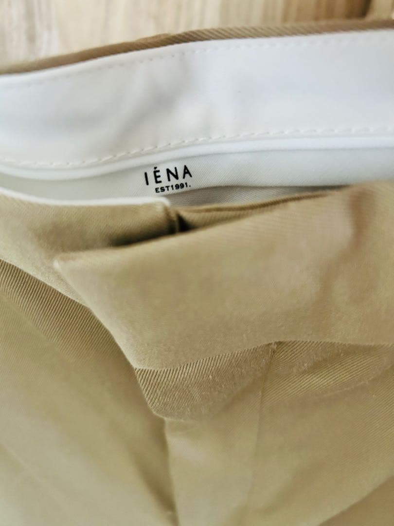 専用　IÉNA イエナ　2024AW センタープレスチノパンツ40