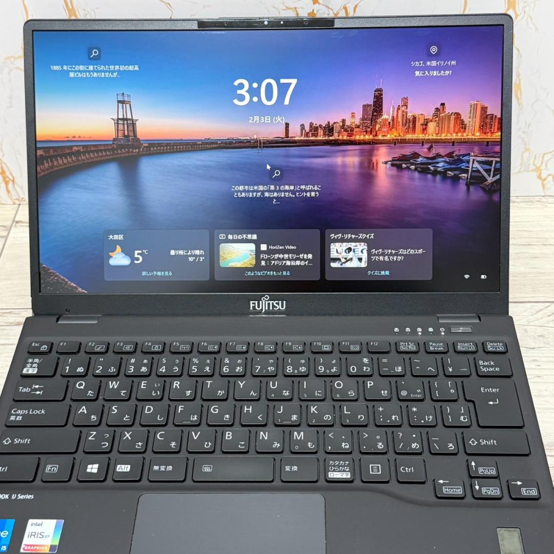 富士通 第11世代i5 LIFEBOOK 8GB SSD256 office21