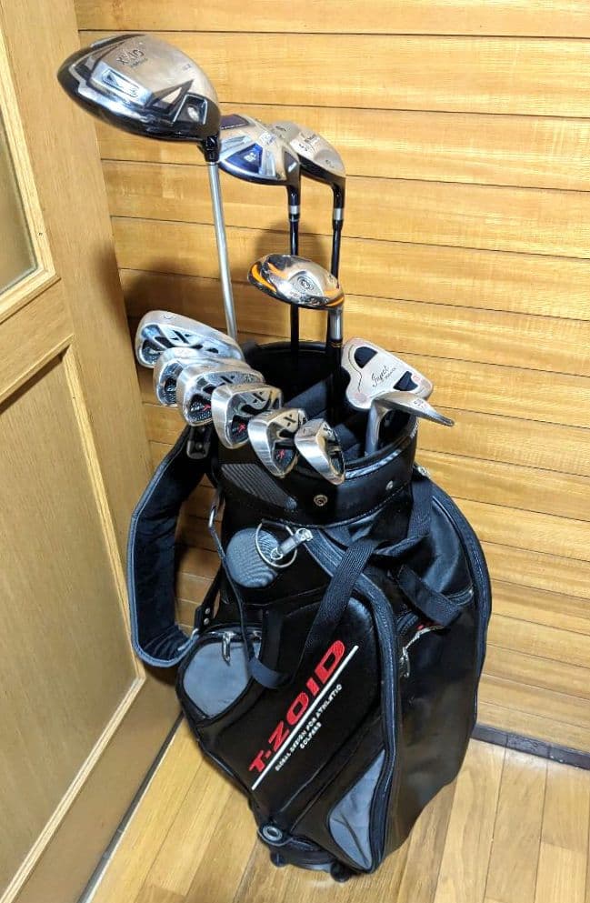 メンズゴルフクラブセット　送料込み 12本 フレックス R.SR.S.