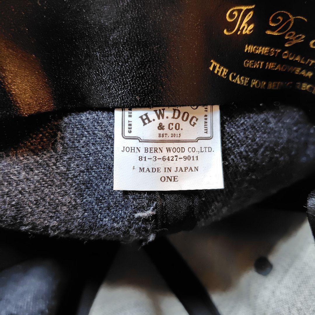 THE H.W. DOG CO.　BASEBALL CAP　 グレー