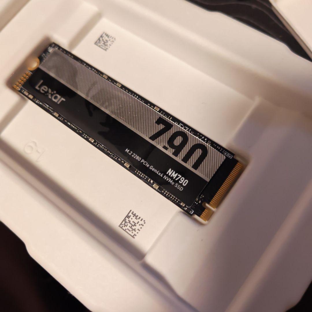内蔵型SSD Lexar NM790 4TB M.2 SSD