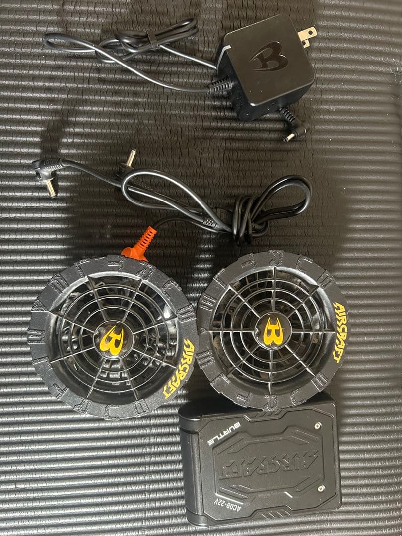 【BURTLE】AIRCRAFT AC08-22V 空調服用冷却ファン