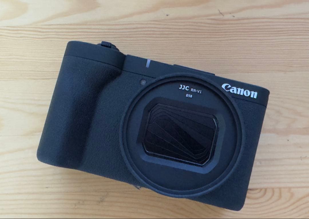 Canon PowerShot V1 ＋予備バッテリー 保護フィルタ アダプタ