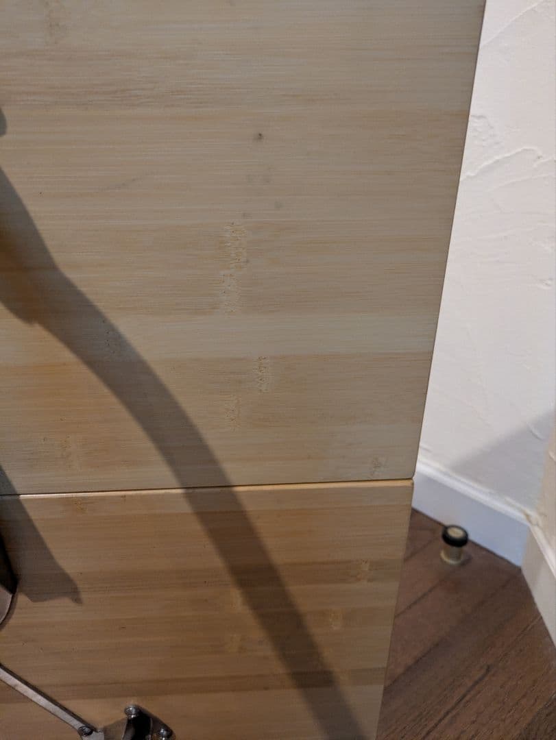  peak ワンアクションテーブルロング竹 収納ケース付き