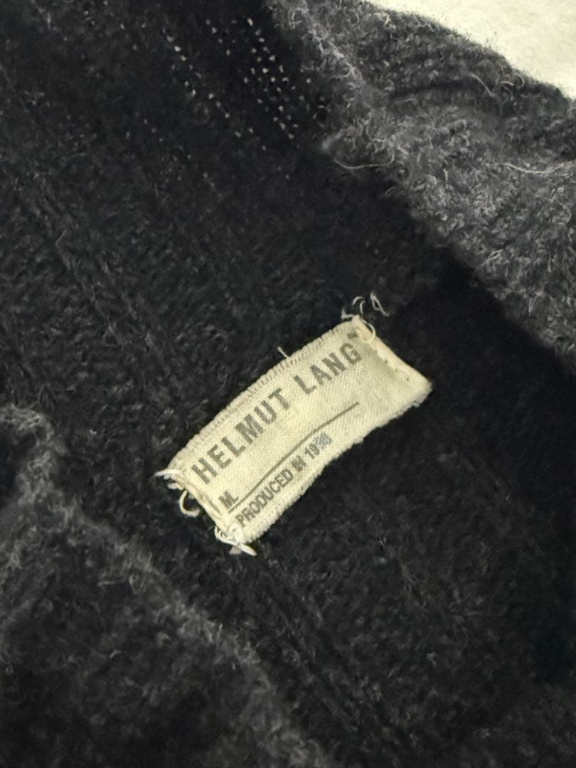 HELMUT LANG ダークグレー ハイネック M