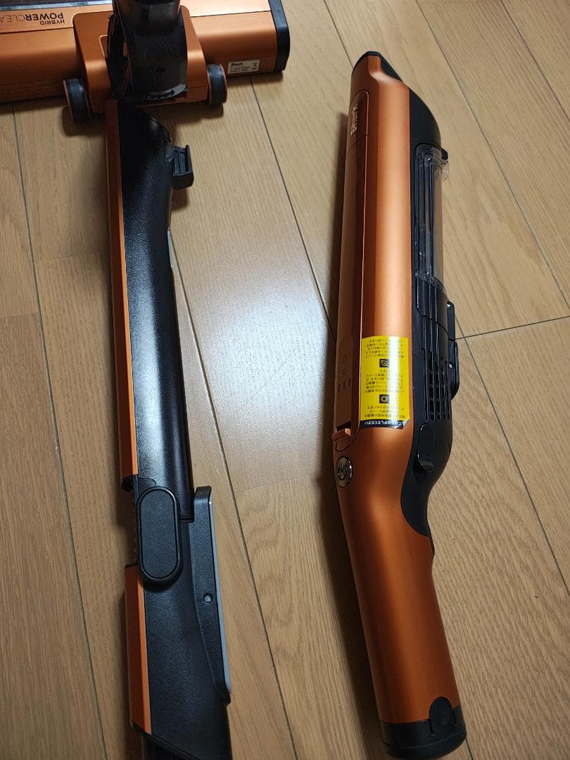 シャーク★コードレスクリーナー★CS651JOR★バッテリー新品と同等★