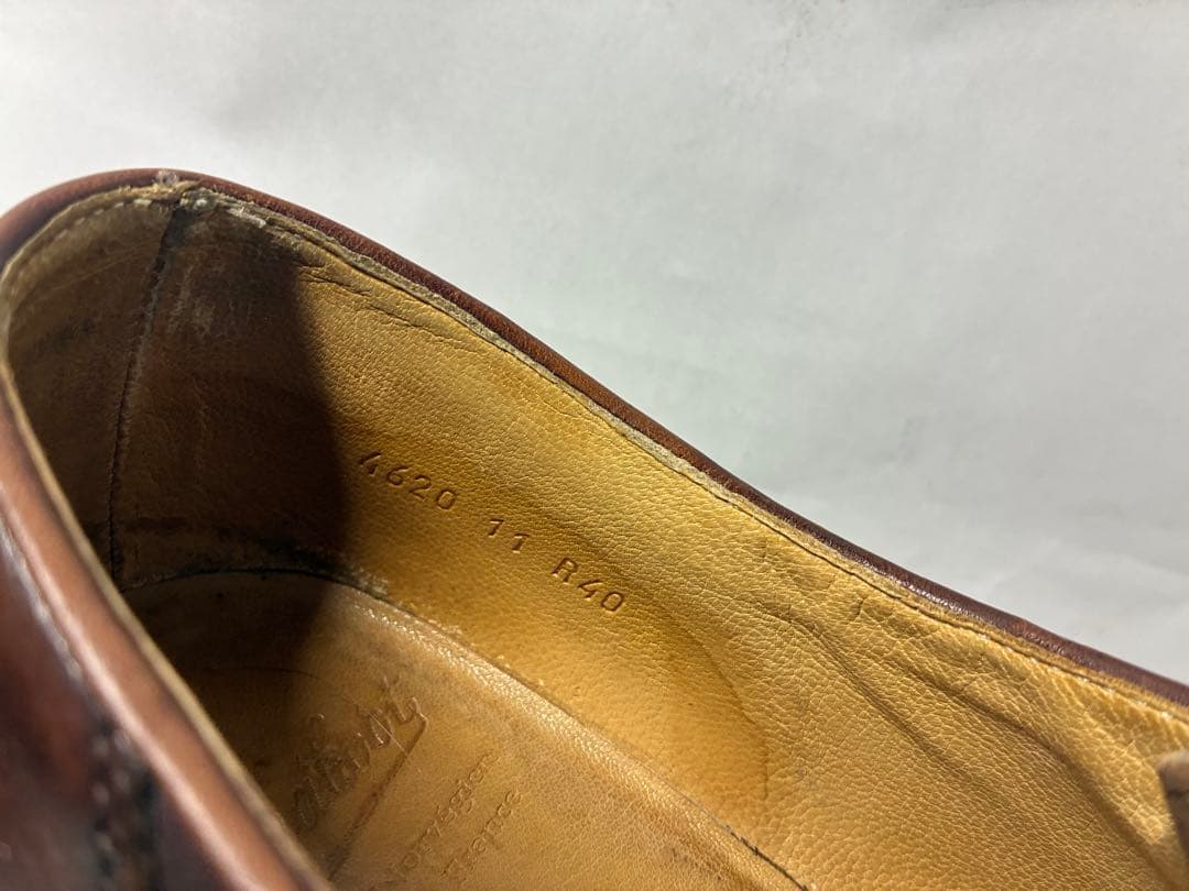 Paraboot ブラウンレザー ミカエル 40