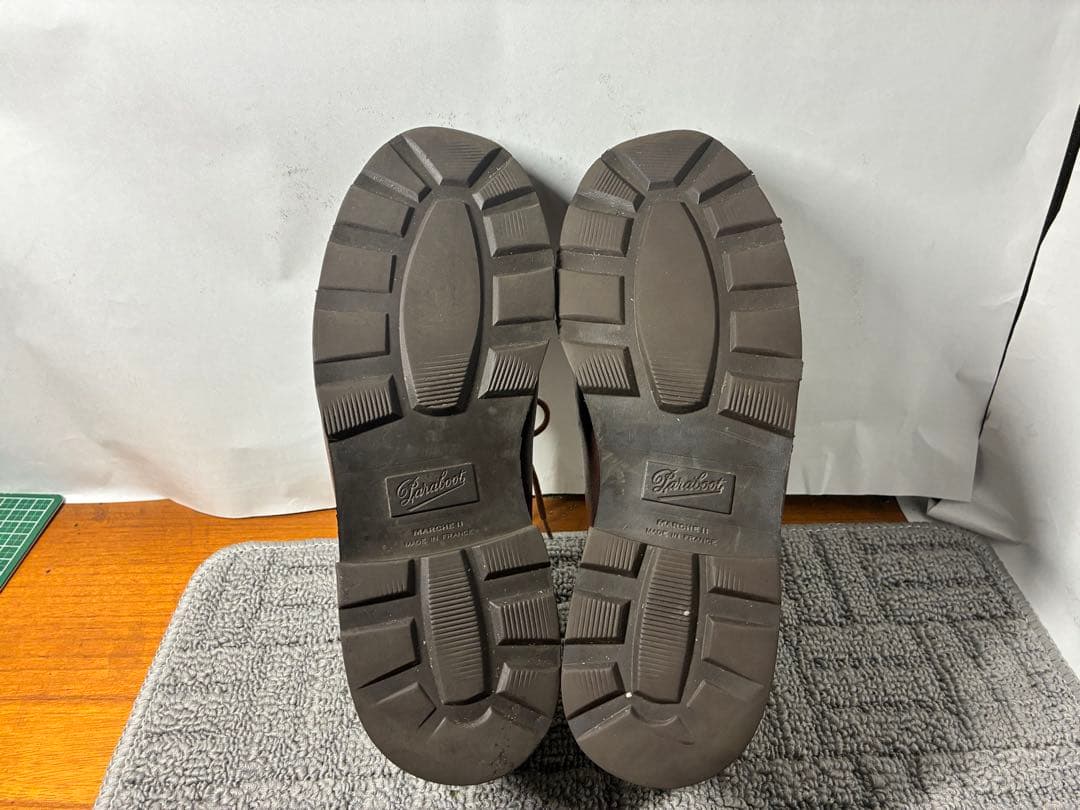 Paraboot ブラウンレザー ミカエル 40