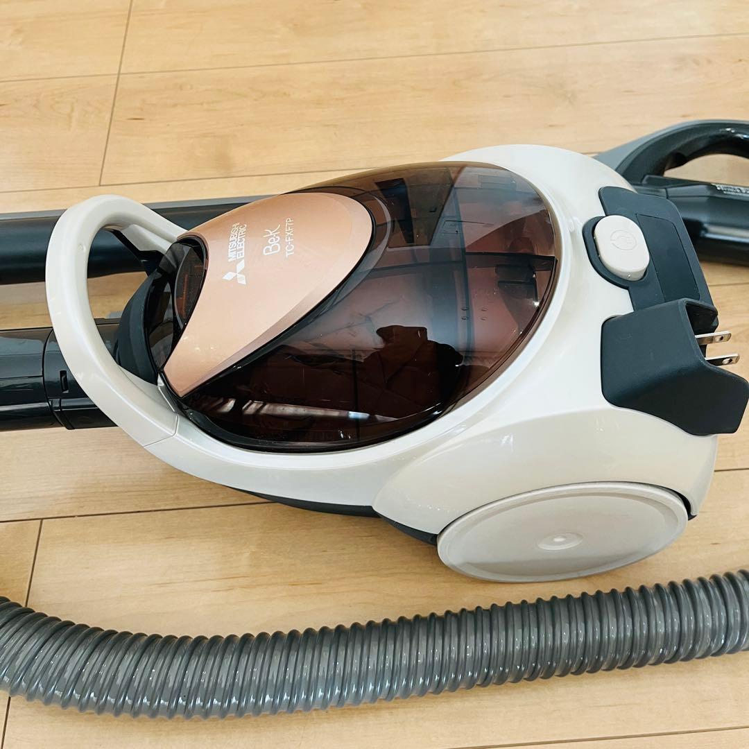 三菱電機 掃除機 Be-K TC-FXF7P 本体＋付属品　紙パック付き