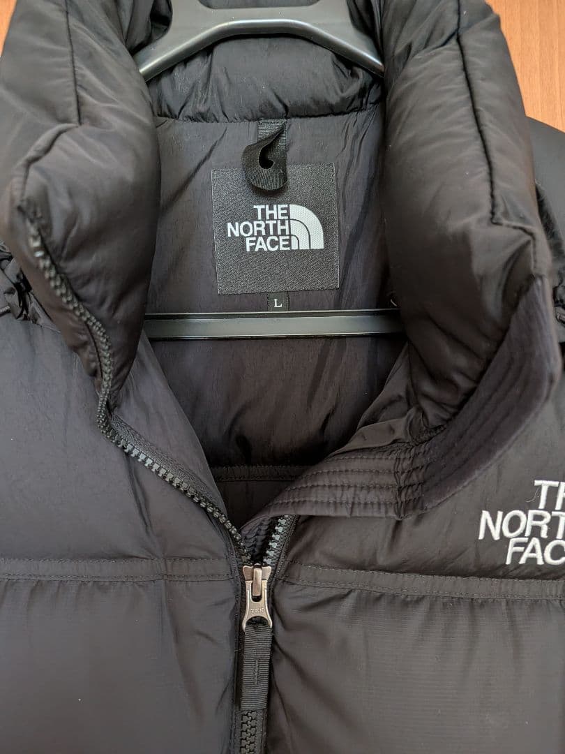 THE NORTH FACE 黒 ダウンベスト Lサイズ
