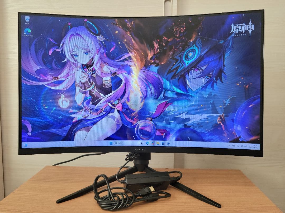 FUNAI FGM-32C540 32型 240hz 曲面 ゲーミングモニター