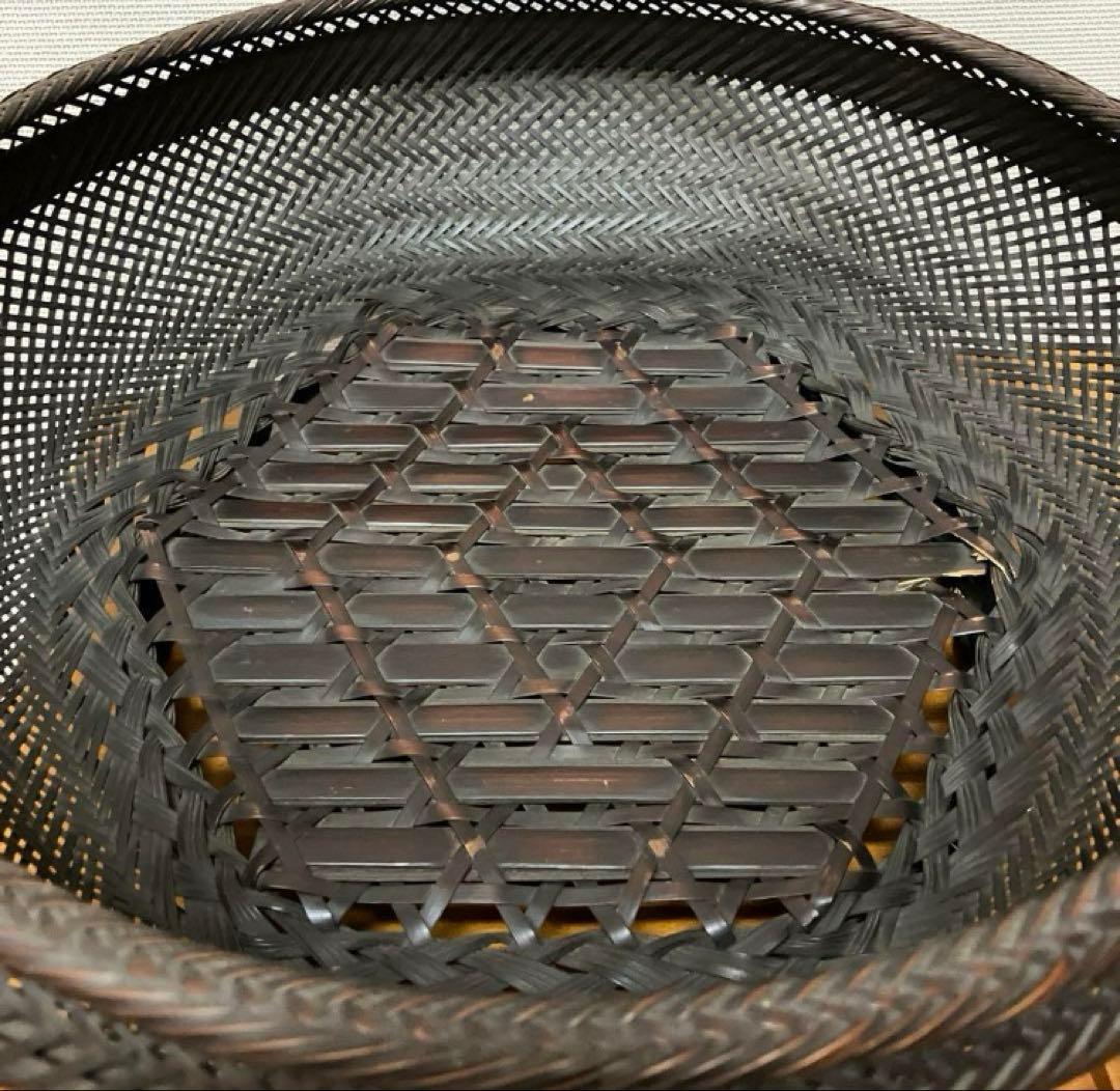 【専用】竹細工　花籠　花器　いけばな　生花　華道　銅製 工芸品　アンティーク