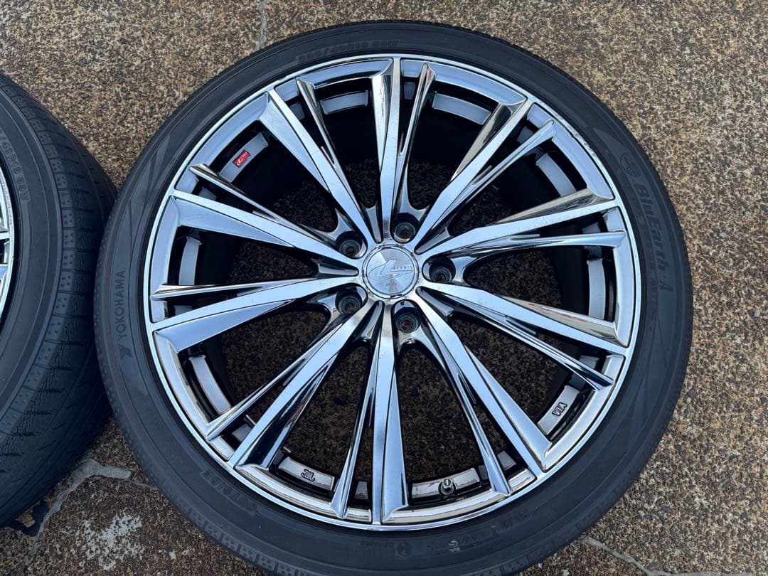 ①WEDS LEONIS 19インチ 4本セット