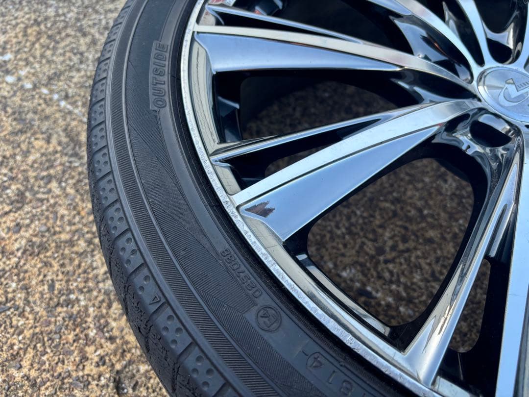 ①WEDS LEONIS 19インチ 4本セット