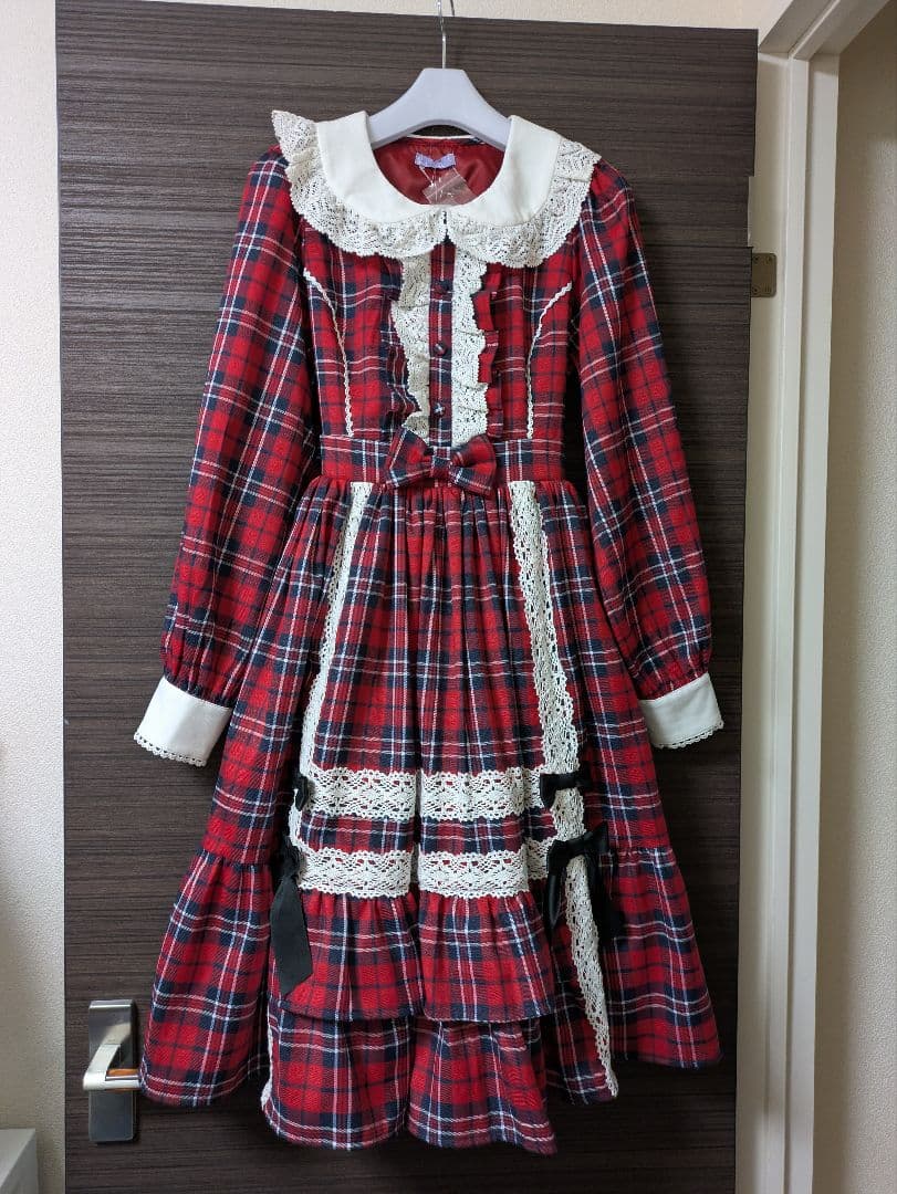 【未使用美品】axes kawaii タータンチェックワンピース