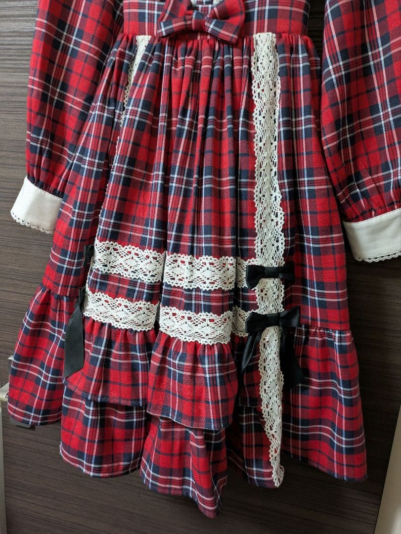 【未使用美品】axes kawaii タータンチェックワンピース