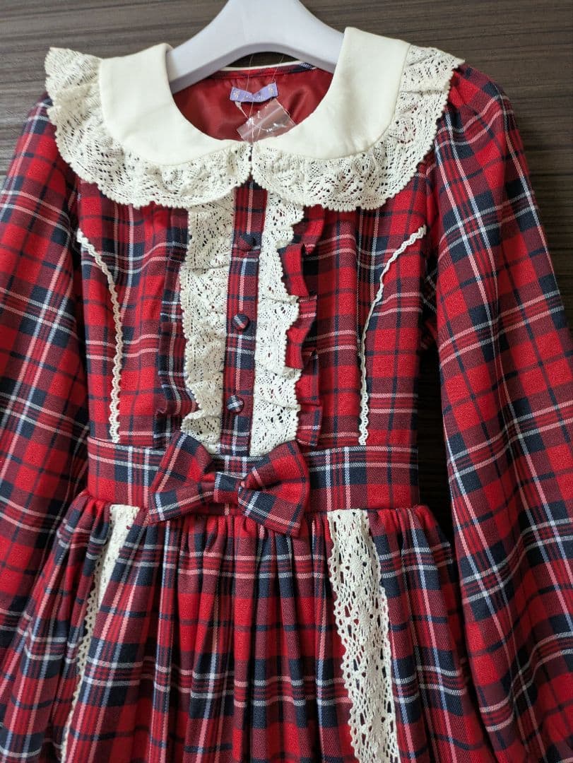 【未使用美品】axes kawaii タータンチェックワンピース