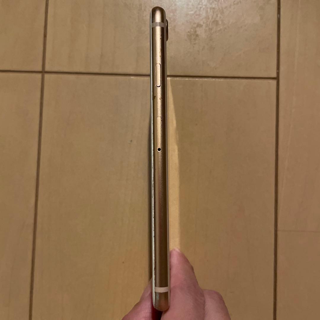 iPhone 8 ゴールド 64GB SIMフリー 画面ひび割れ