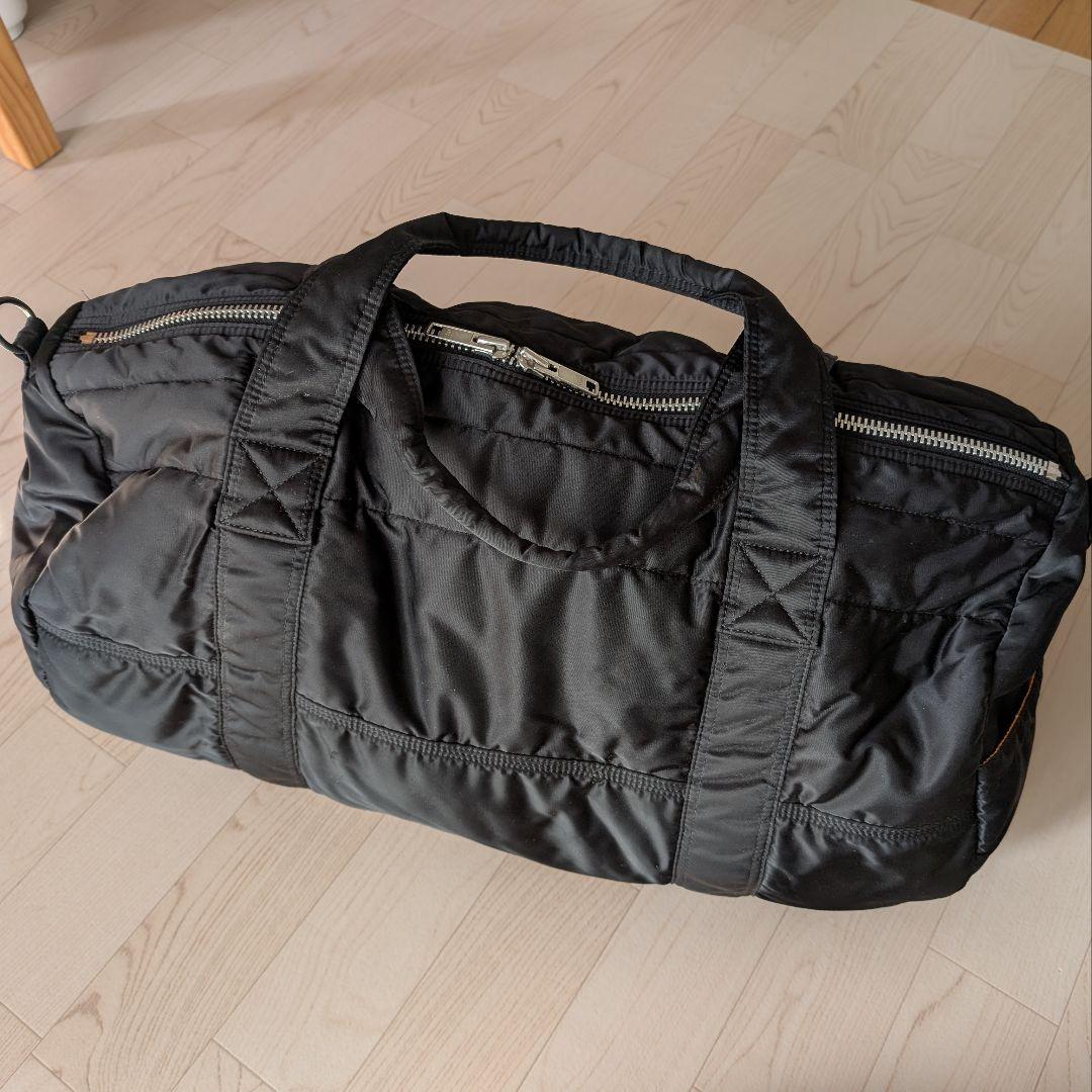 ☆らっと☆ポーター　タンカー　ボストンバッグＭ 2way ブラック