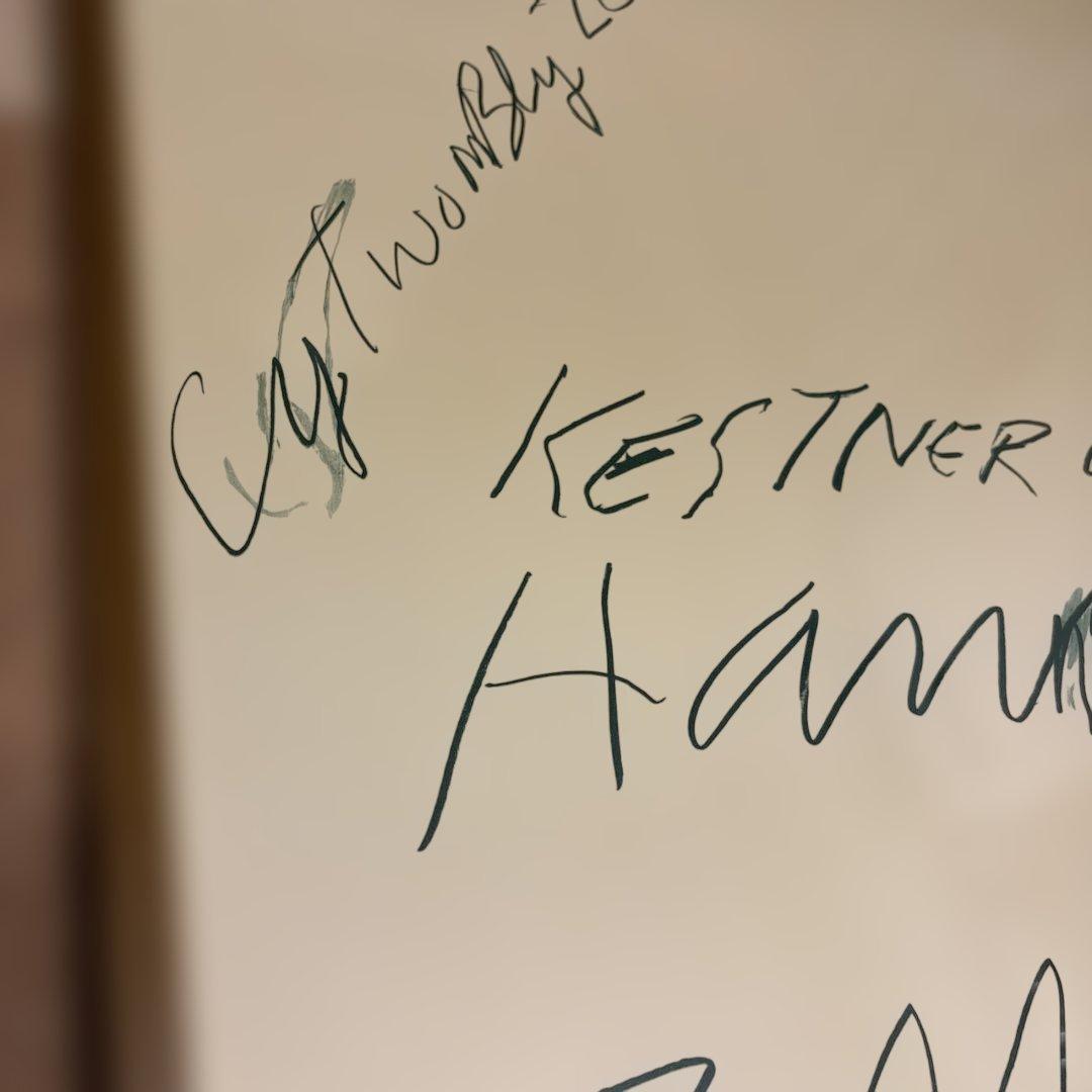 cy twombly サイトゥオンブリー 展覧会 ポスター