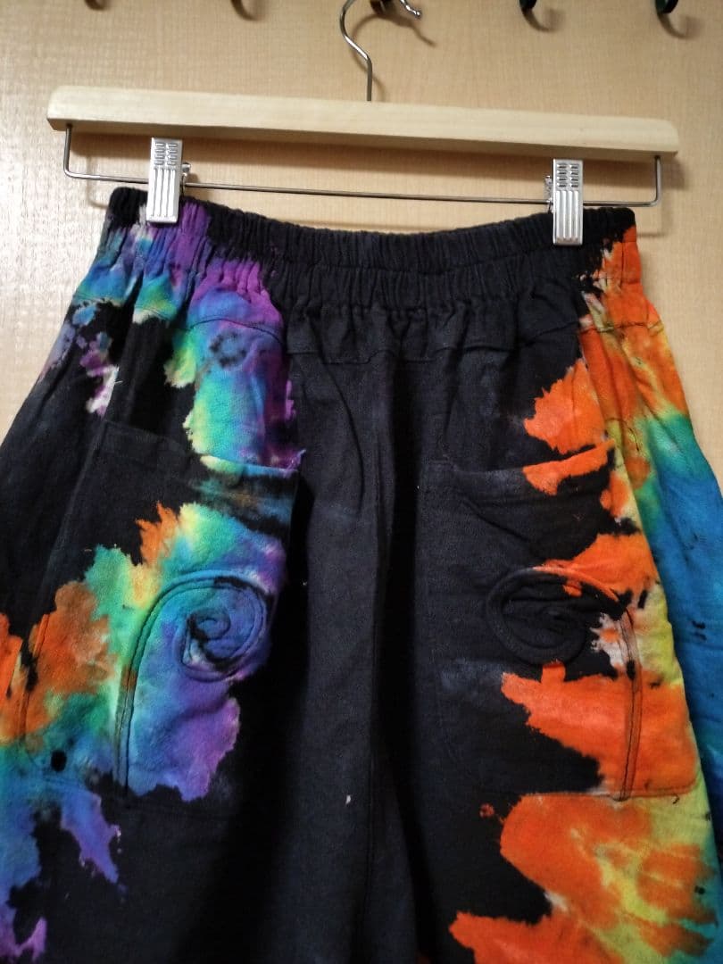 エスニック　タイダイ染め　アラジンパンツ　コットン衣類　タイダイ衣類21