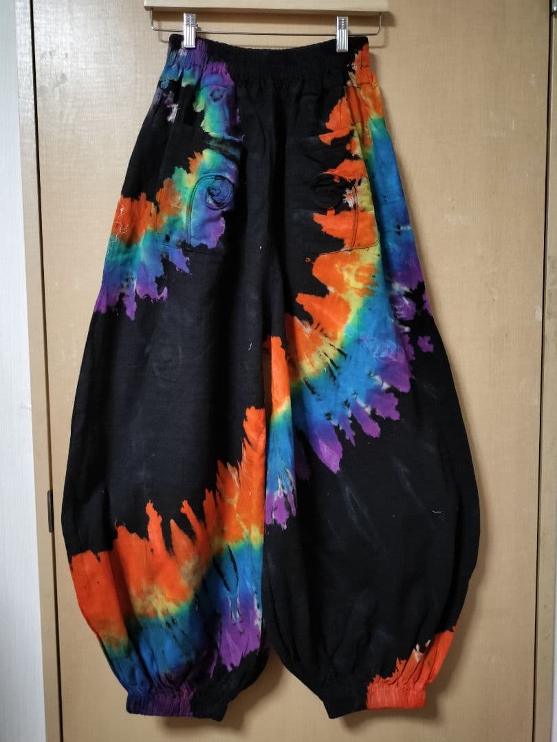 エスニック　タイダイ染め　アラジンパンツ　コットン衣類　タイダイ衣類21