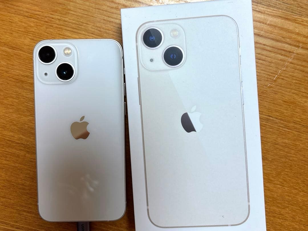 【美品】iPhone13mini 128GB 修理歴なし スターライト