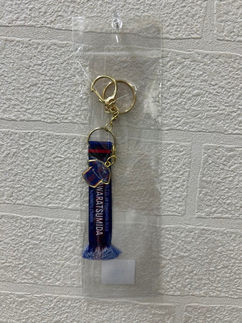 FC東京　マッチデーキーホルダー4個セット　俵積田　安斎　ケイン　大志