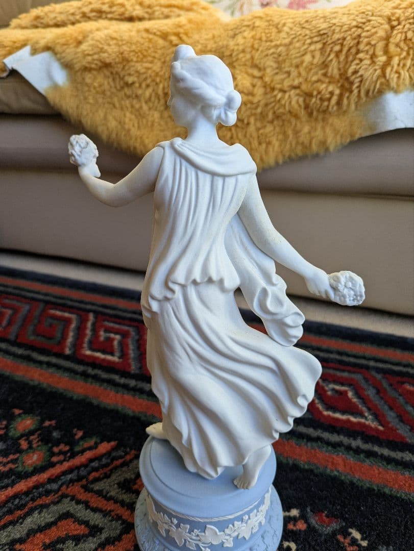 希少　ウェッジウッド ジャスパー　ダンシングアワー　フィギュリン