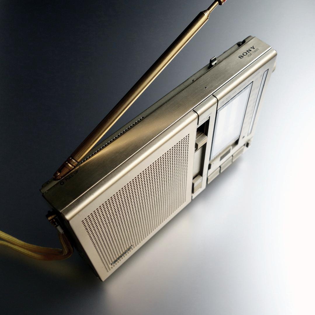 【動作品】ICF-7600 ソニー ラジオ 超希少30万台記念 ヴィンテージ