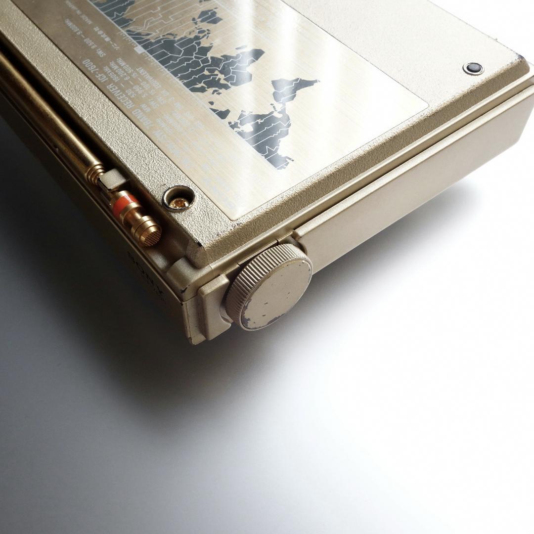 【動作品】ICF-7600 ソニー ラジオ 超希少30万台記念 ヴィンテージ