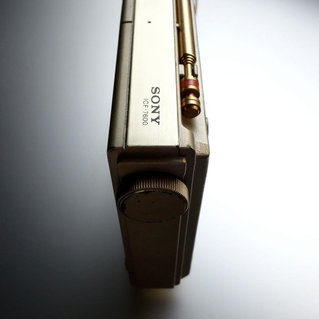 【動作品】ICF-7600 ソニー ラジオ 超希少30万台記念 ヴィンテージ