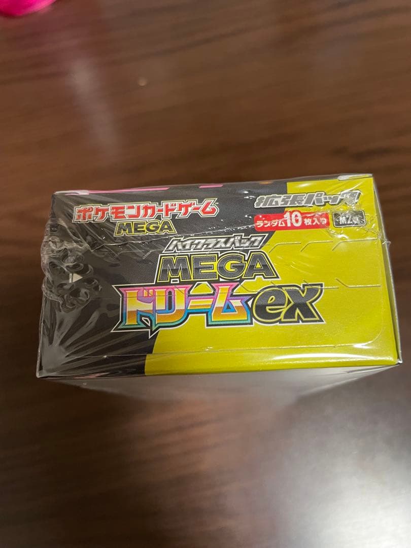 未開封 シュリンク付きポケモンカードゲーム MEGAドリームex 1BOX