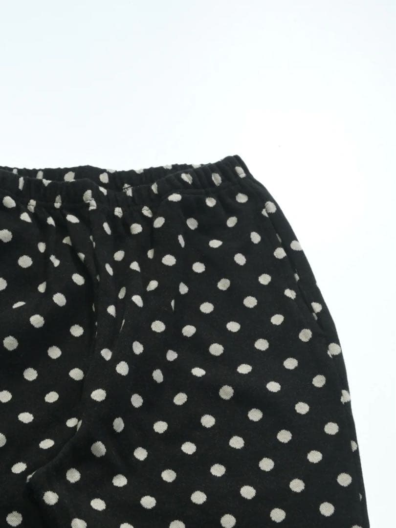 【即日配送】 アテネ attends 韓国 ドット 水玉 パンツ フレアパンツ