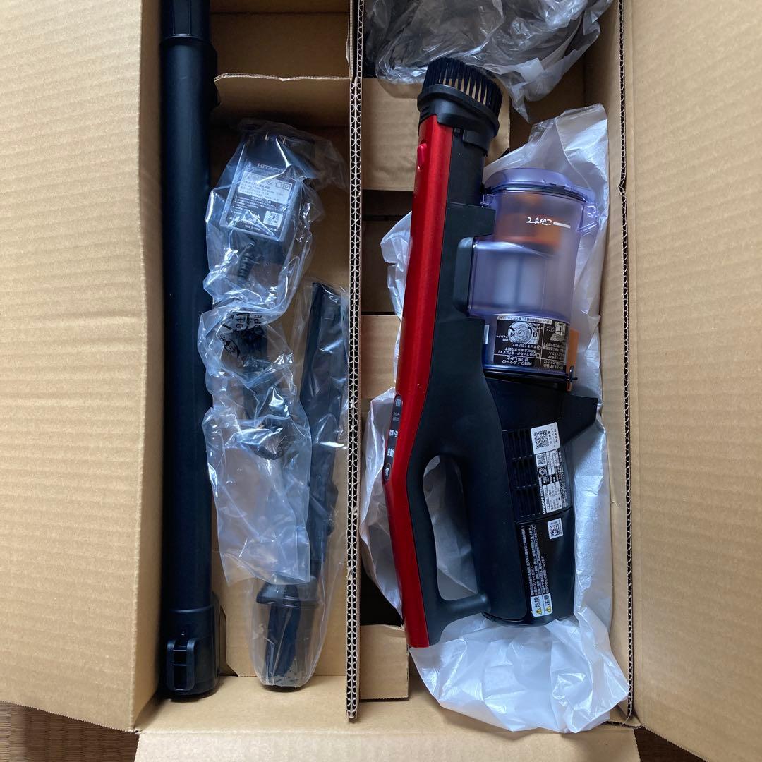 HITACHI スティッククリーナー PV-BHL6000J レッド