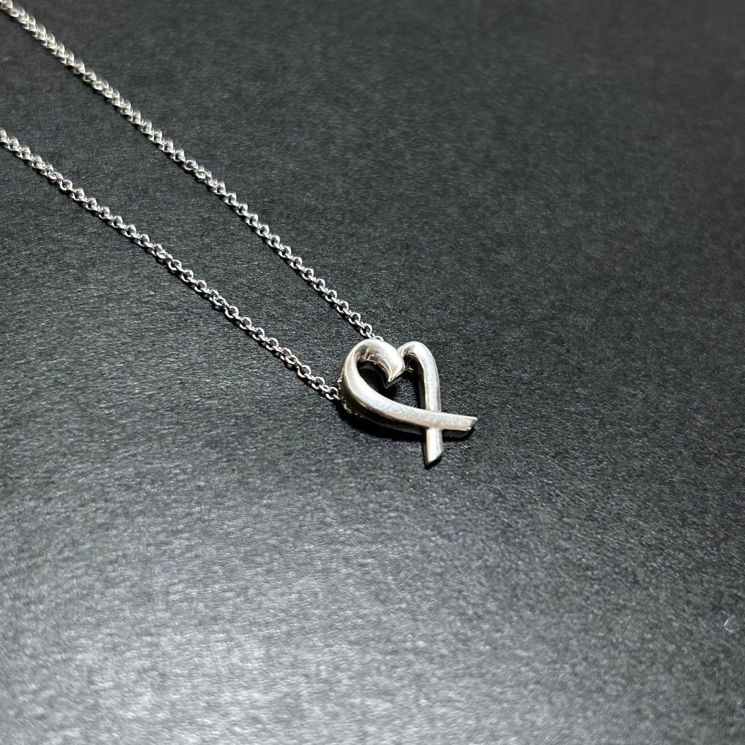 TIFFANY＆CO. ラビング ハート ペンダント シルバー925 巾着付き