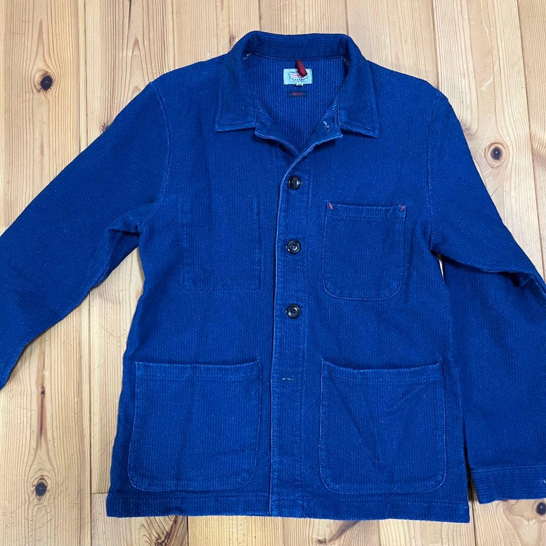 ガイジンメイドGAIJIN MADEインディゴ刺子ジャケット聖林公司カバーオール