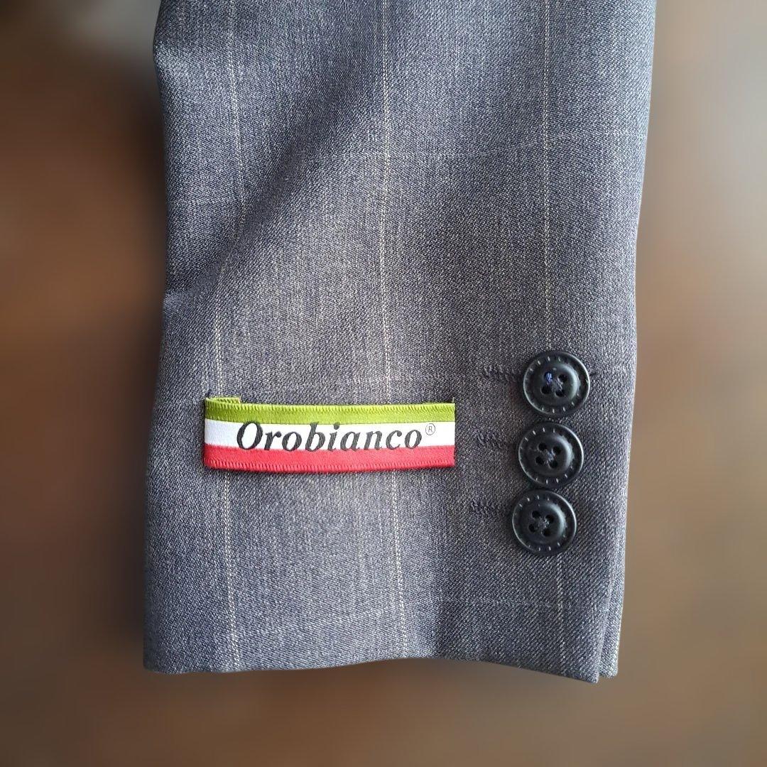 オロビアンコ 130cm セットアップ スーツ 入学式 卒園式　グレー